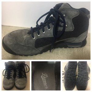 Danner Boots Ankle Men’s US size 9 EUR 43 UK 8.5 Gray Leather Charcoal Wool